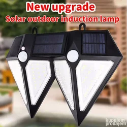 SOLARNA LAMPA LED sa senzorom pokreta zidna DUPLA piramida