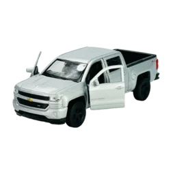 shumee WELLY 2017 CHEVROLET SILVERADO SILVER 1:34 43750