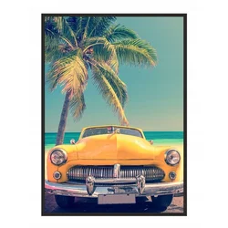 shumee PLAKAT V OKVIRJU 43x33 cm Auto P696