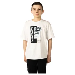 Otroška majica Bauer Graphic Tee White L