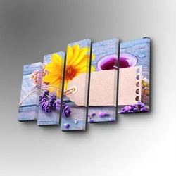 WALLXPERT Dekorativna slika iz 5 delova 5PUC 105
