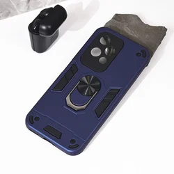 Maska Hard Ring za Honor 200 Lite tamnoplava