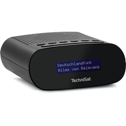 Technisat Digitalna budilka TechniSat Techniradio 50 DAB+ FM črna, (5000536403)