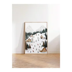 Dekorativna slika u okviru 50 x 70 cm