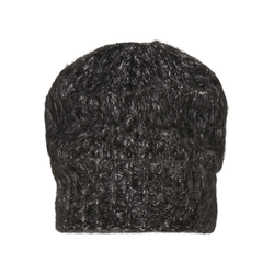 Knitted beanie - gray