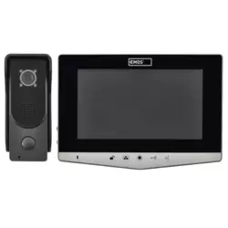 EMOS H2030 video interfon za vrata, s kamerom, srebrni