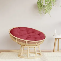 Okrugli jastuk crvena boja vina O 100 x 11 cm od tkanine Oxford