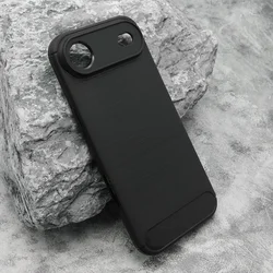 Futrola silikon brushed za iphone air (6.6) crna ( F121412 )