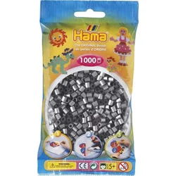 Hama Midi perle 207-62 srebrne 1000 kosov
