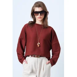 Trend Alacati Stili Ženska bluza Alc-X14623, Bordo