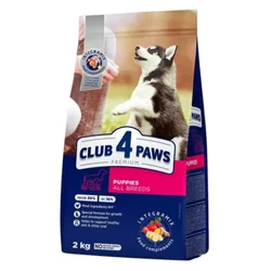 Club 4 Paws Premium suva hrana za štence, Piletina, 2 kg