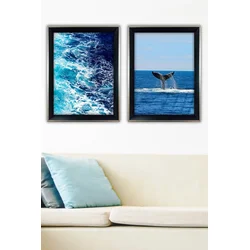 WALLXPERT Dekorativna slika u okviru (2 komada) SGC7436502515576