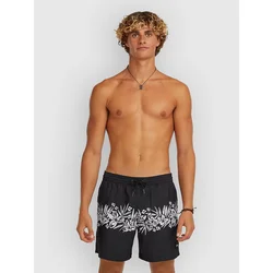 ONeill Uni Flower 16 kopalne hlače black tropical stripe