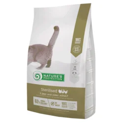 Natures Protection Dry Feed Adult Sterilised, Živina - 400 g