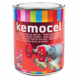 Kemocel - brzosušiva temeljna boja za metal - 0,75L