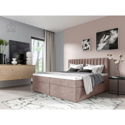 Boxspring postelja Paso - 200x200 cm