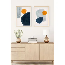 Uramljena slika Wallity Huhu9, 20x30 cm, 2 dijela