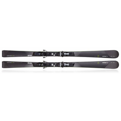 ELAN smuči Amphibio 16 TI2 Fusion (172cm) + vezi ELX 12.0 FUSION BLK/SMOKE, sive-črne