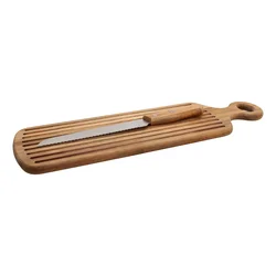Tognana Set od 2 dela Kiko Chef, Daska i nož za hleb, Braon