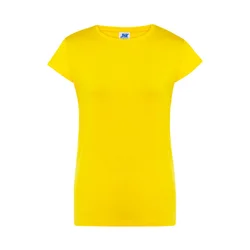 JHK ženska t-shirt majica kratki rukav r-neck gold veličina l ( tsrlcmfsyl )