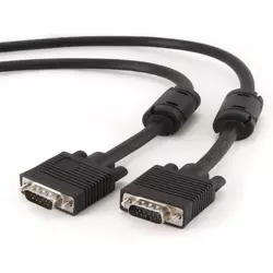 Gembird CC-PPVGA-6B VGA Kabl M/M 1.8m feritno jezgro crni