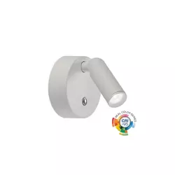 Ideal Lux - BEAN LED/3W/5V prigušiva punjiva zidna spot lampa CRI 95 bela