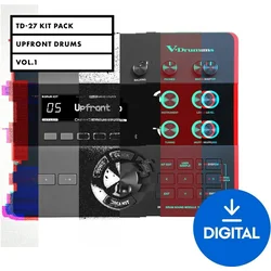 Roland TD-27 Kit Pack: Upfront Drums Vol. 1 (Digitalni izdelek)