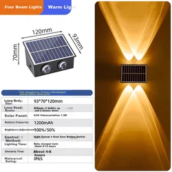 Heart Lock Solarna zidna lampa, 12-20W