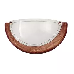 Rabalux Fa Ufo zidna lampa D30 E27 60W hrast opal