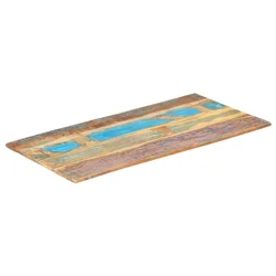 Pravokutna stolna ploča 60 x 100 cm 15 - 16 mm obnovljeno drvo