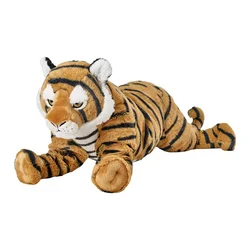 ALPTALL Plišana igračka, bengalski tigar/prugasto svetlonarandžasta, 60 cm
