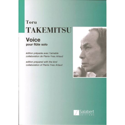 TAKEMITSU:VOICE POUR FLUTE SOLO