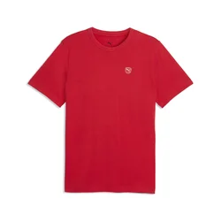 PUMA Essentials Elevated Tee Men, Puma, Red, XXL