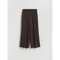 Reserved - Pantalone sa širokim nogavicama na crtu