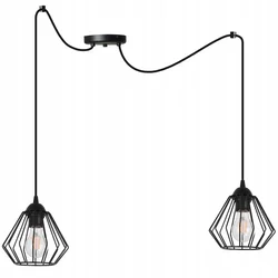 GH VISEČA STOPLOŠNA SVETILKA SPIDER loft E27 LED