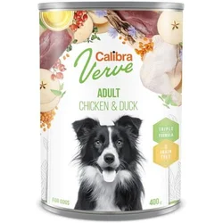 Calibra Dog Verve Konzerva GF Adult Piletina & Pačetina, hrana za pse 400g
