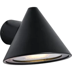 M2018-C Max.1x35W mat crna IP65 1xGU10 zidna spoljna lampa Mitea Lighting