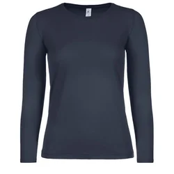 MAJICA DUGI RUKAVI B&C #E150/WOMEN LSL TAMNO PLAVA XL