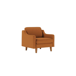 Atelier del Sofa Fotelja Robin 1, Narandžasta