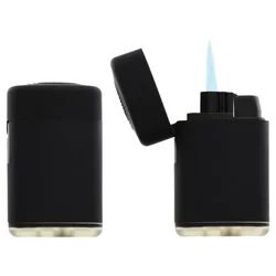 Upaljač elektronski gumirani mat atomic jet flame rubber trober 2516000 crna