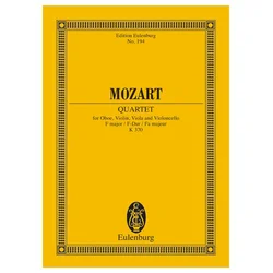 MOZART: KONZERT NO.22 F-DUR KV482 NOTE