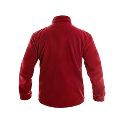 Moška jopa iz flisa OTAWA, rdeča, velikost 2XL