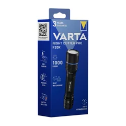 Varta 18920101111 - LED punjiva baterijska lampa NIGHT CUTTER PRO F20R LED/USB IP67
