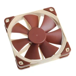 NOCTUA NF-F12 PWM chromax.black.swap Ventilator, Vazdušno hlađenje, 120 x 120 x 25 mm
