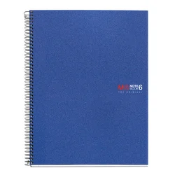 MIQUELRIUS Zvezek A4, črtast, 200-listni, 70g, BASIC, PP, moder