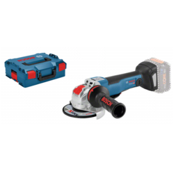 Akumulatorska ugaona brusilica Bosch GWX 18V-10 PC Solo 125mm X-LOCK bez baterije i punjača PROtection L-Boxx (06017B0700)