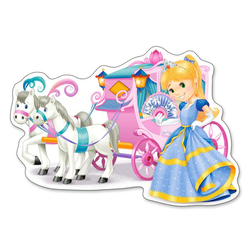 Castorland - Puzzle Carriage with Princess - 15 - 39 kosov