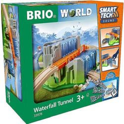 Set za igru Brio - Tunel s vodopadom, Smart Tech