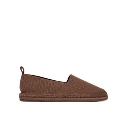Espadrile Calvin Klein Espadrille Aop Cv HM0HM02231 Rjava