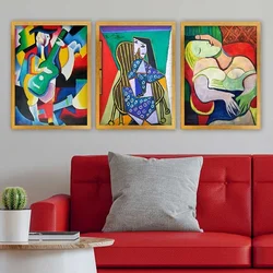 Wallity Set uramljenih slika 3AC_UNPP13, 3 Dela